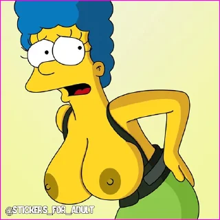 Телеграм стикер 😗 Simpsons (@sissychannels)