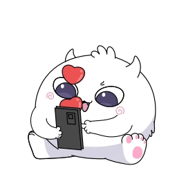 Telegram sticker ❤️ Dokis