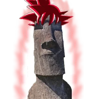 Video sticker 🗿 Moai :: @REXX_AM