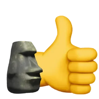 Telegram sticker 🗿 Moai :: @REXX_AM