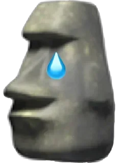 Telegram sticker 🗿 Moai :: @REXX_AM