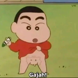 Telegram sticker 🔫 sinchan