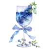 Sticker 🩵 𝓦𝔂𝓷𝓽𝓮𝓻 𝓕𝓵𝓸𝓻𝓪𝓵𝓼 🩵❄️ @lamourstudios
