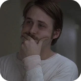 Telegram sticker 💇 Ryan Gosling @batman_nnnnn