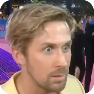 Telegram sticker 💇 Ryan Gosling @batman_nnns