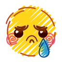 Sticker 😢 @sticker_by_me muallif) kulgul :: @fStikBot