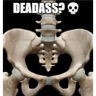 Telegram sticker 💀 Скелемем