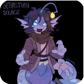 Telegram sticker 🌟 Sebastian Solace! (2) :: @fStikBot