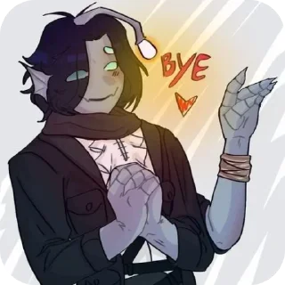 Telegram sticker 🌟 Sebastian Solace! (2) :: @fStikBot