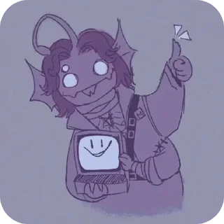 Telegram sticker 🌟 Sebastian Solace! (2) :: @fStikBot