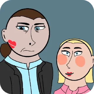 Telegram sticker 💋 Хуемчики