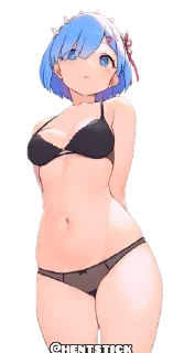 Video sticker 🔞 Ram Rem @hentstick