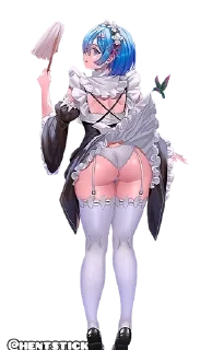 Video sticker 😍 Ram Rem @hentstick