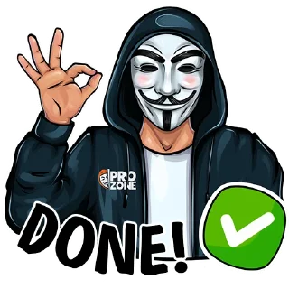 Telegram sticker ✅ PROZONE