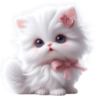 Sticker 😯 Сладкая киса @Nyasticks