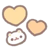 Sticker 💕 pomeranian mochi  ♡  @ririmoji
by mal (line)