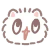 Sticker 😦 pomeranian mochi  ♡  @ririmoji
by mal (line)