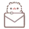 Sticker ✉️ pomeranian mochi  ♡  @ririmoji
by mal (line)