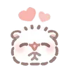 Sticker 🥰 pomeranian mochi  ♡  @ririmoji
by mal (line)