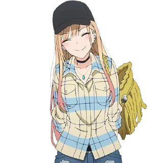 Telegram sticker 😂 @HD_Stickers My Dress-Up Darling S1