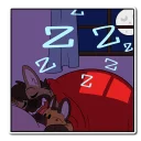 Телеграм стикер 💤 Arc