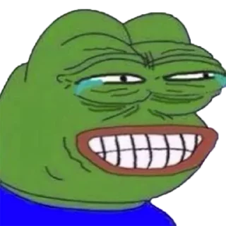 Телеграм стикер 🎠 Fathena crazy pepe