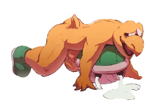 Телеграм стикер 🔞 Nsfw koopas!