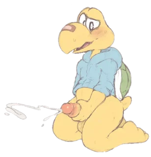 Телеграм стикер 🔞 Nsfw koopas!