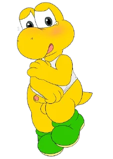 Телеграм стикер 🔞 Nsfw koopas!