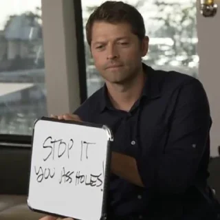 Telegram sticker ⛔️ Team Free Will