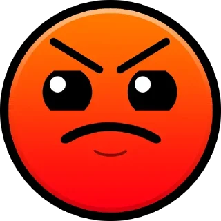 Телеграм стикер 😡 Geometry Pack