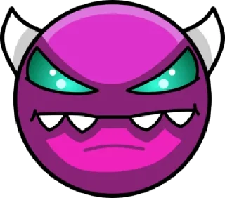 Телеграм стикер 😈 Geometry Pack