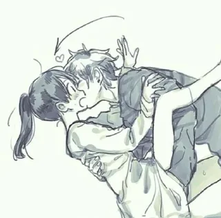 Video sticker ❤️ Anime love