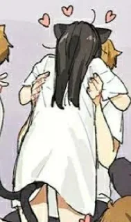 Telegram sticker ❤️ Anime love