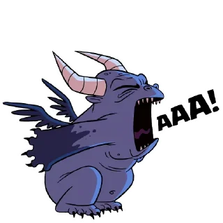 Telegram sticker 🗣 Orc Stickers @ON_CoC