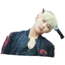 Telegram sticker 💀 BTS