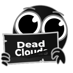 Sticker 🤩 Dead Clouds @suckface @TgEmodziBot