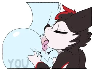 Video sticker 💋 Kipi Furry 🦊 NSFW — @stckrRobot