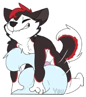 Telegram stiker 📌 Kipi Furry 🦊 NSFW — @stckrRobot