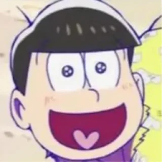 Telegram sticker 🥹 Osomatsu san