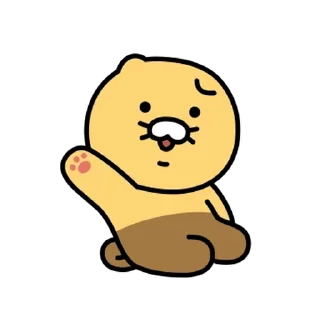 Sticker 💬 춘식이는 야옹 By @KakaoEmoticon