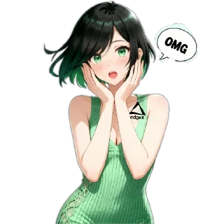 Telegram sticker 💇 edgeX L @tetelog