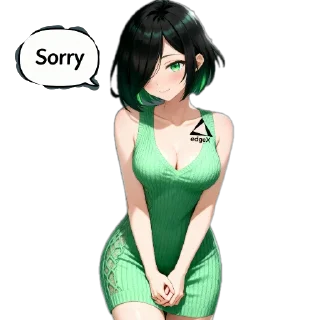 Video sticker 💇 edgeX L @tetelog