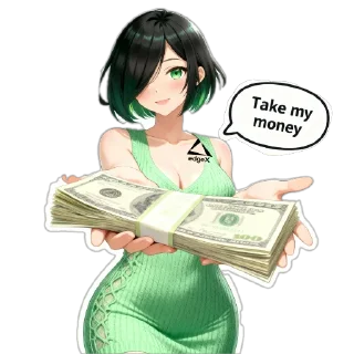 Telegram sticker 👍 edgeX L @tetelog