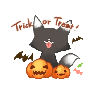 Telegram sticker 😈 Лис амперчик @ckladstikerov7