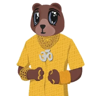 Telegram sticker 👑 Steady Teddys