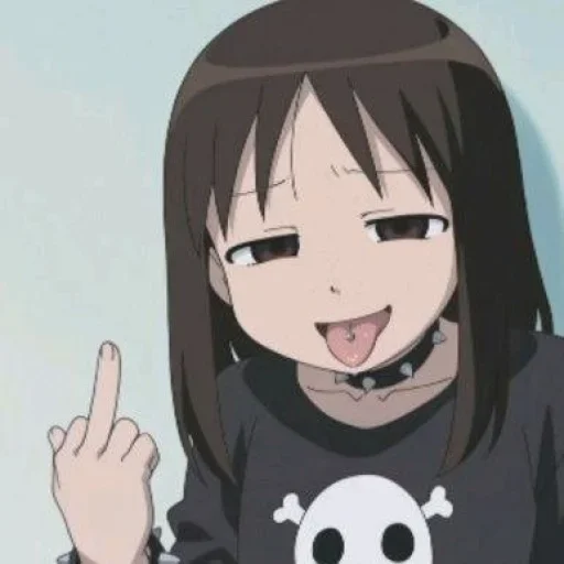 Telegram sticker 🖕 Sam Hater Arc