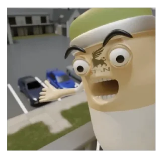 Telegram sticker 🫥 STANTHECUP