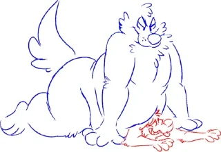 Video sticker 🥴 🦊 Furry Bellies / @FurryBellyHub