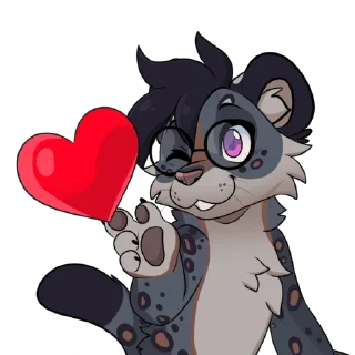 Video sticker 😘 115 the Snow Leopard